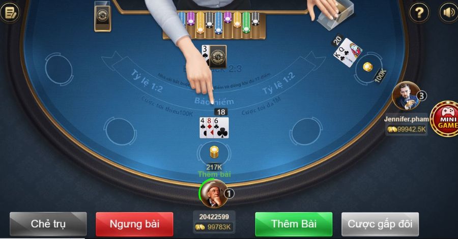 Bàn cược game bài được đầu tư hiện đại giúp việc thao tác dễ dàng hơn